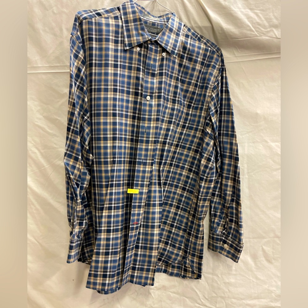 Daniel Cremieux Signature Collections Mens XL Button Down Shirt XL 100% Cotton